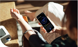 un téléphone pour surveiller sa santé