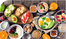 Un petit déjeuner équilibré