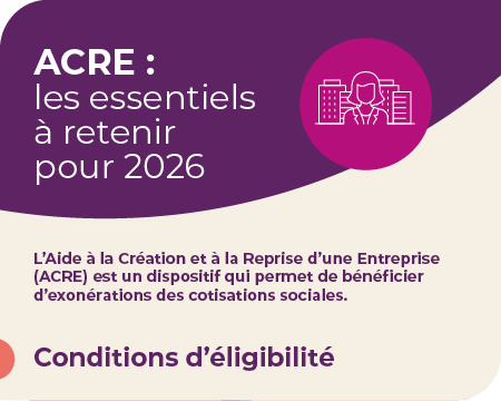 ACRE : les essentiels à retenir pour 2026