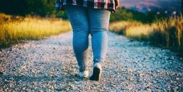 personne qui marche