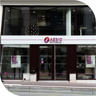 une agence AESIO mutuelle