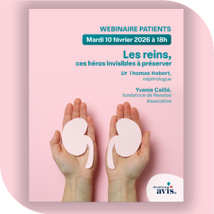 affiche webinaire les reins, ces héros invisibles à préserver
