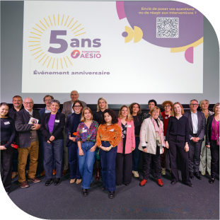groupe de l'assemblée fondation AESIO 5ans