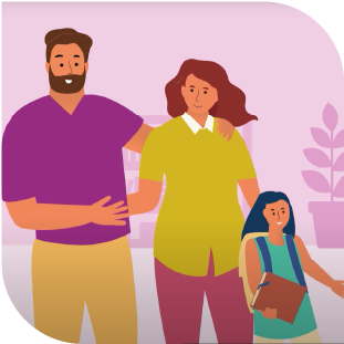 illustration famille