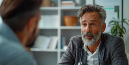 couple homme femme au lit avec des petits chien l'homme se bouchant les oreilles